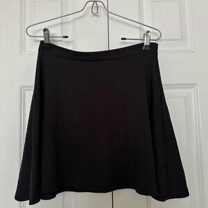 Black Skater Skirt - size large